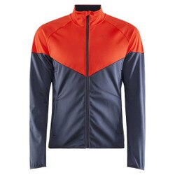 Craft Glide Block Jacket Men's in Pace and Asphalt